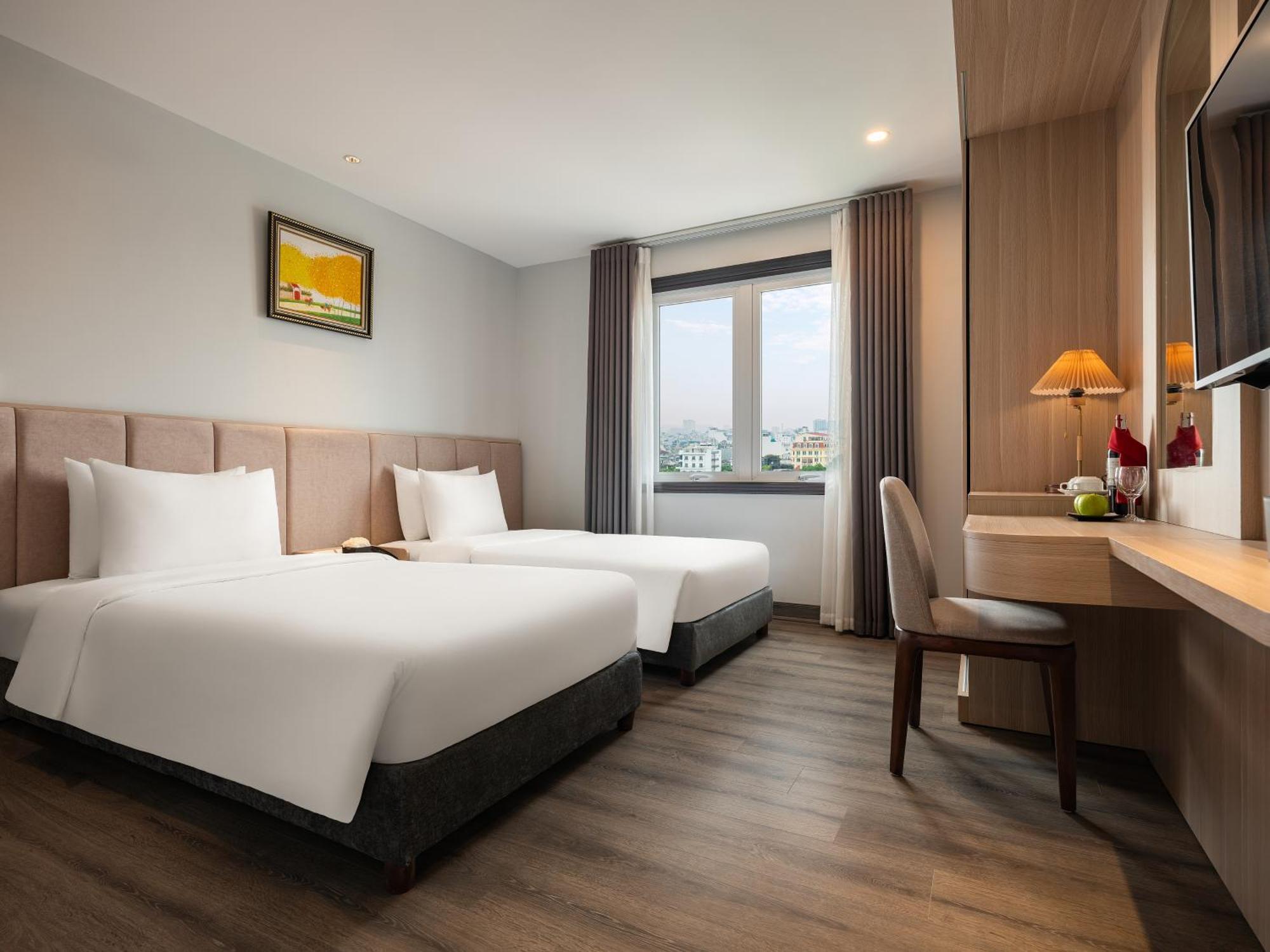 Minasi Premium Hotel ハノイ市 エクステリア 写真